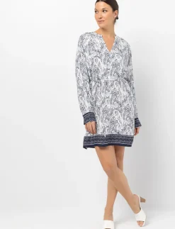Floral Paisley Print Dress