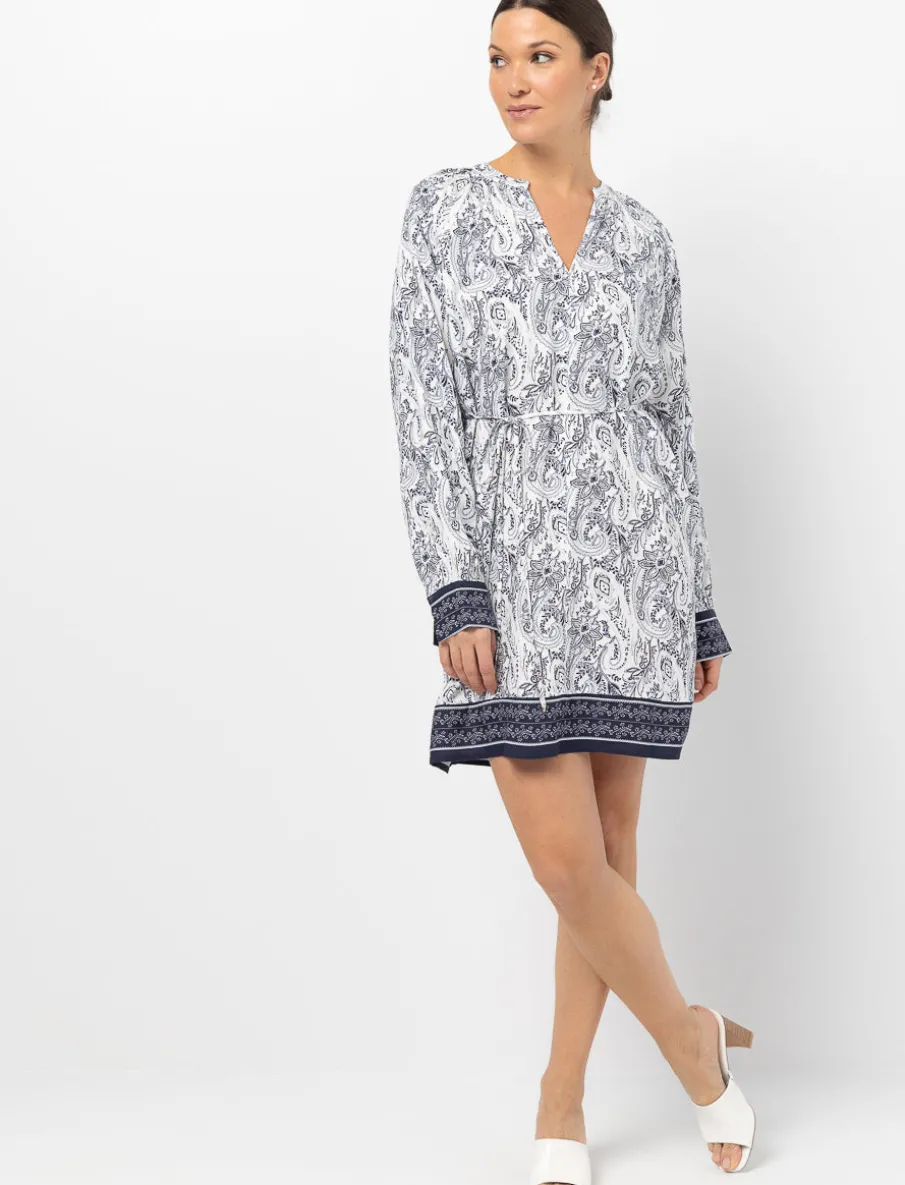 Floral Paisley Print Dress