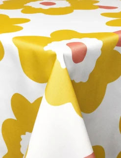 Floral Print Tablecloth - 52 x 70 in