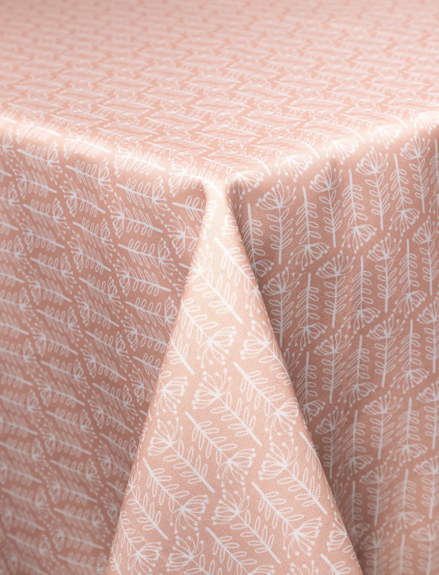 Floral Print Tablecloth - 60 x 84 in