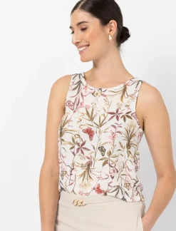 Floral Print Tank Top