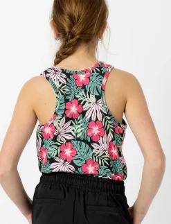 Floral Raceback Tank Top