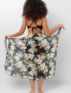Floral Sheer Pareo