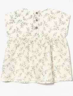 Floral Short-sleeve Dress