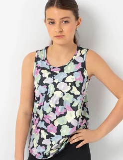 Floral Sports Tank Top