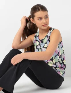 Floral Sports Tank Top
