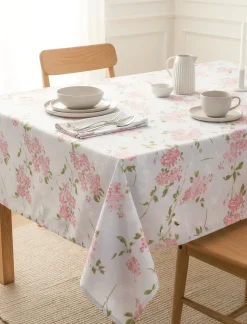 Floral Tablecloth - 60 x 84 in