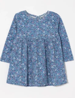 Floral Textured Dress - Baby Girl