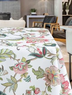 Floral-Print Tablecloth - 58 x 78 in