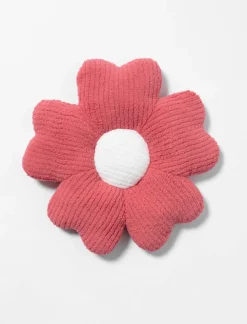 Flower-shaped Sherpa Cushion