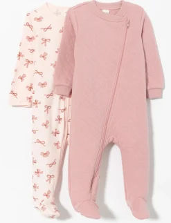 Footed Onesie PJs - Pack of 2