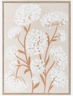 Framed Floral Canvas