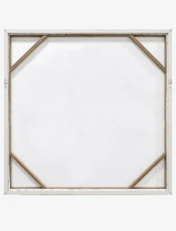 Framed Plaster Medallion Canvas