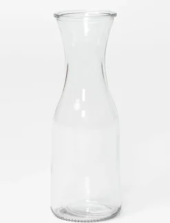 Glass Bottle with Label