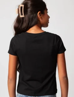 Graphic V-neck T-shirt
