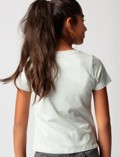 Graphic V-neck T-shirt