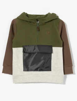Half-zip Fleece Hoodie - Baby Boy
