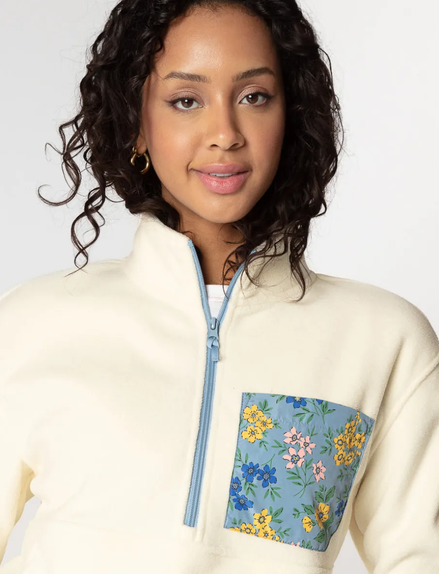 Half-zip Fleece Sweater
