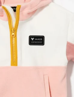 Half-zip Polar with Kangaroo Pocket - Little Girl