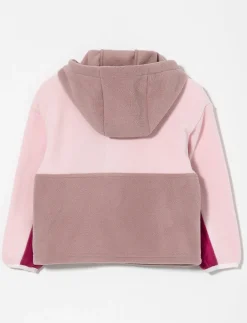 Half-zip Polar with Kangaroo Pocket - Little Girl