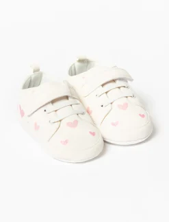 Heart-print Shoes