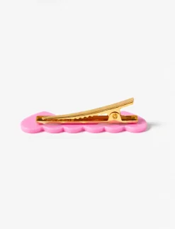 Heart-shaped Hair Clips - Pack of 4