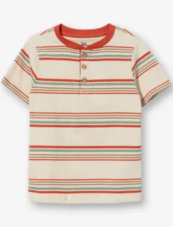 Henley Collar T-Shirt