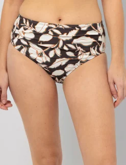 High-waisted Ruched Bikini Bottom