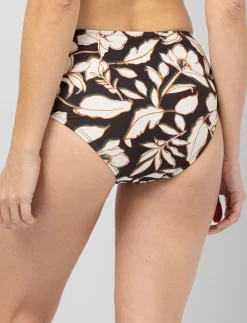 High-waisted Ruched Bikini Bottom