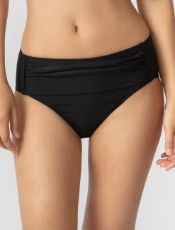 High-waisted Ruched Bikini Bottom