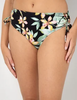 High-waisted Side-tie Bikini Bottom