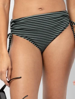 High-waisted Side-tie Bikini Bottom