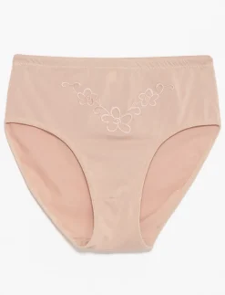 Hipster Briefs with Embroidery