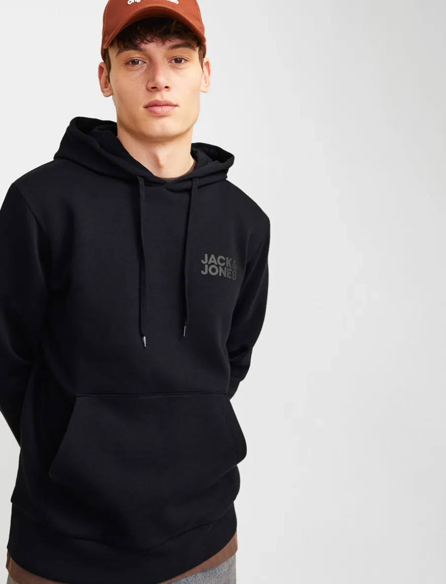 Hoodie with Chest Logo