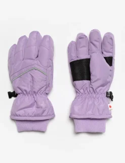 Insulated Ski Gloves with Reflective Details