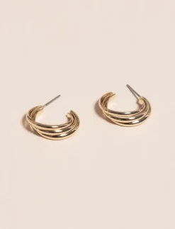 Intertwined Hoop Earrings