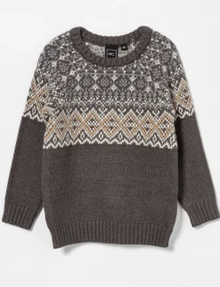 Jacquard Knit Sweater