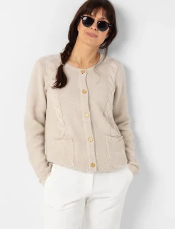 Knit Button-up Cardigan