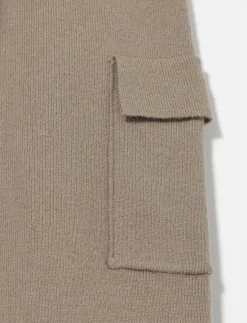 Knit Cargo Jogger Pants - Little Girl