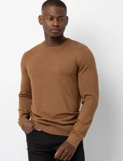 Knit Crew-neck Sweater