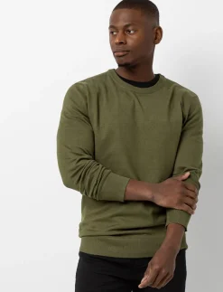 Knit Crew-neck Sweater