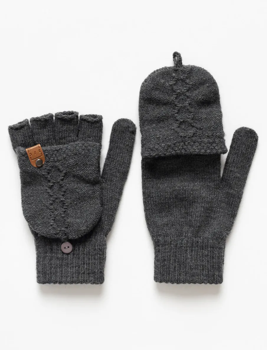 Knit Fingerless Mittens