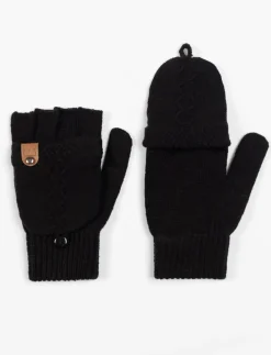 Knit Fingerless Mittens