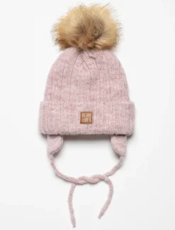 Knit Pompom Beanie