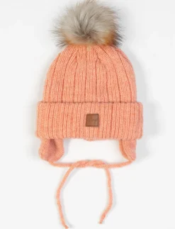 Knit Pompom Beanie