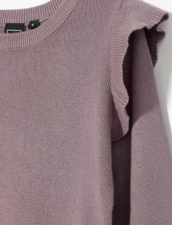 Knit Ruffle Sweater - Little Girl