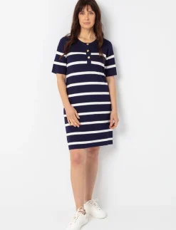 Knit Short-sleeve Dress