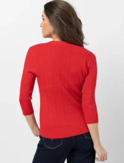 Knit V-neck Cardigan