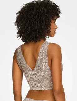 Lace Bralette with Wide Straps
