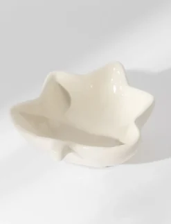 Leaf-shaped Dip Bowl